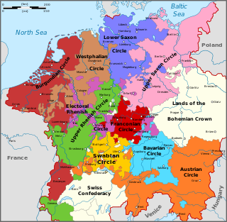 Imperial circle Administrative groupings of the Holy Roman Empire