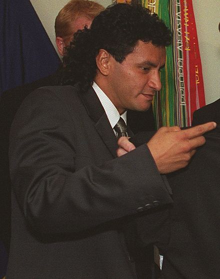 Marco Etcheverry, l'un des plus célèbres joueurs de la sélection bolivienne.