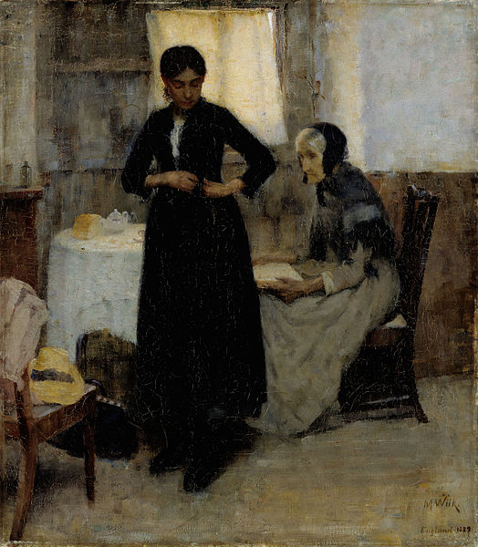 De wereld in gaan, 1889, Ateneum Museum, Helsinki