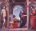 Annunciatie (ca. 1508) Mariotto Albertinelli, Alte Pinakothek München