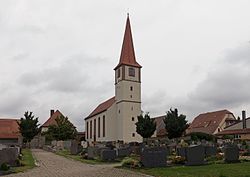 Reformed church: Pfarrkirche Sankt Veit Marktbergel, die evangelisch-lutherische Pfarrkirche Sankt Veit DmD-5-75-143-20 foto7 2016-08-05 12.41.jpg