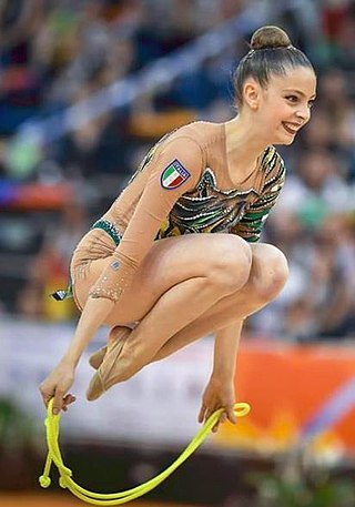 <span class="mw-page-title-main">Martina Santandrea</span> Italian rhythmic gymnast