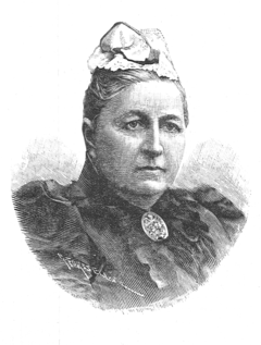 Mathilda Lönnberg i Idun 1895.