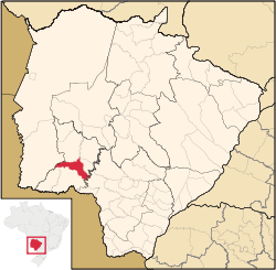 موقعیت ژاردیم (ماتو گروسو دو سول) در نقشه
