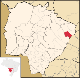 Location of Selvíria in Mato Grosso do Sul