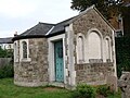 Early 20th-century mausoleum outside the Church of the Annunciation in Chislehurst.