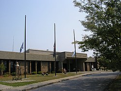 Palais de justice du comté de Meade dans le Brandebourg