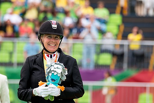 Medaljeseremonien! Sølv til Ann Cathrin Lübbe (29718996185)