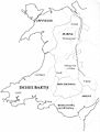 Image 10Medieval kingdoms of Wales are shown within the boundaries of the present-day country of Wales and not inclusive of all. (from History of Wales)