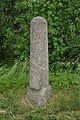 Meilenstein an der Chaussee Bramstedt-Segeberg in Bad Segeberg. This is a photograph of an architectural monument. It is on the list of cultural monuments of Bad Segeberg, no. 4