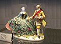 12. Couple de danseurs du XVIIIe siècle- Porcelaine de Meissen