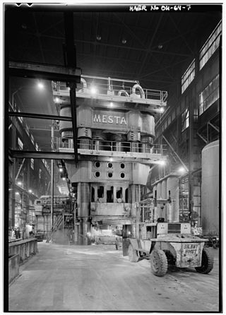 <span class="mw-page-title-main">Alcoa 50,000 ton forging press</span> Heavy press in Cleveland, Ohio, US