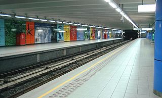 <span class="mw-page-title-main">Heysel/Heizel metro station</span> Metro station in Brussels, Belgium