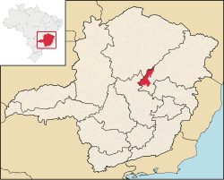 MinasGerais Municip Diamantina.svg