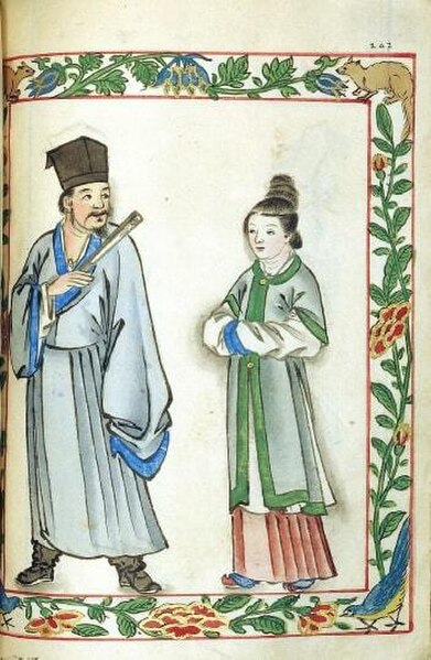 Chinese (Sangley) Couple Migrants in the Philippines, c. 1590