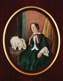 Miniature portrait of Louisa Holthuysen with her maltezer leeuw.jpg