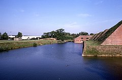 Fort Brockhurst, moat