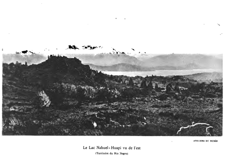 Planche XVII : Le Lac Nahuel-Huapi vu de l’est