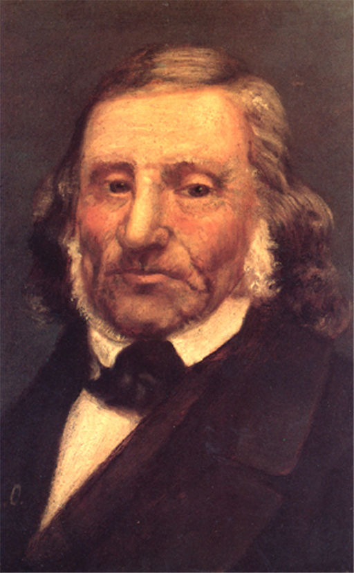 Moritz Daniel Oppenheim Portrait Leopold Zunz