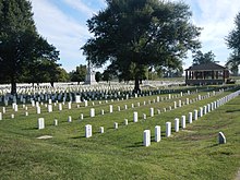 Mound City National Cemetery in Pulaski County Mound City National Cemetery.JPG