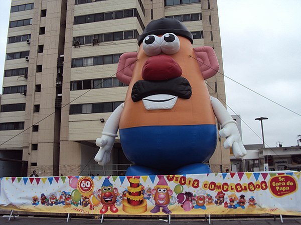 Mr. Potato Head in Lima, Peru, 2012