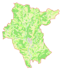 Mapa lokalizacyjna gminy Benedikt