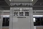 Naningin metrolinja 3 - XingguiLu-asema - 1.jpg