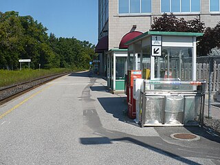 <span class="mw-page-title-main">Newmarket GO Station</span> Train station in Newmarket, Ontario