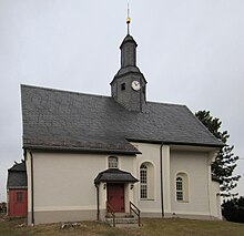 Die Niedercrinitzer Kirche.