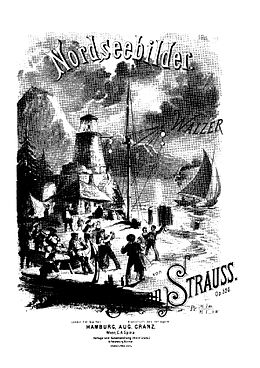 Nordseebilder Johann Strauss op. 390 August Cranz.jpg