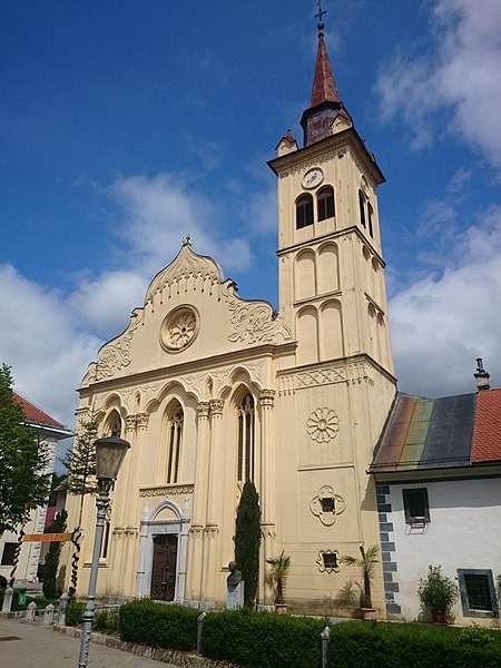 Image: Novo mesto, St. Leonard's parish church 01