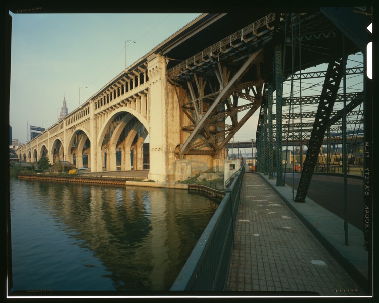 File:OBLIQUE VIEW - Detroit Superior High Level Bridge, Cleveland, Cuyahoga County, OH HAER OHIO,18-CLEV,22-26 (CT).tif