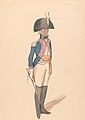 Officier, 1800.