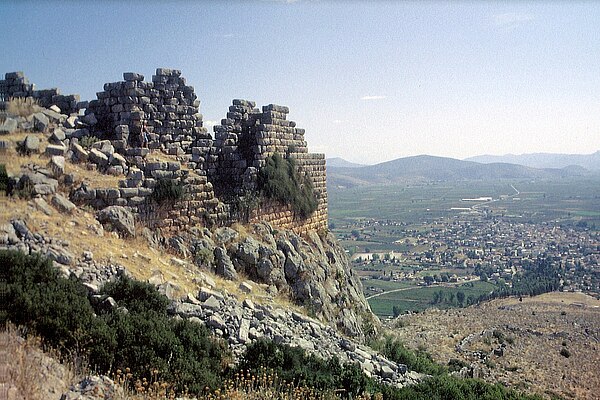 Fortification walls on the acropolis