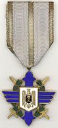 Ordinul Virtutea Aeronautica Ofiter 1930 (avers)