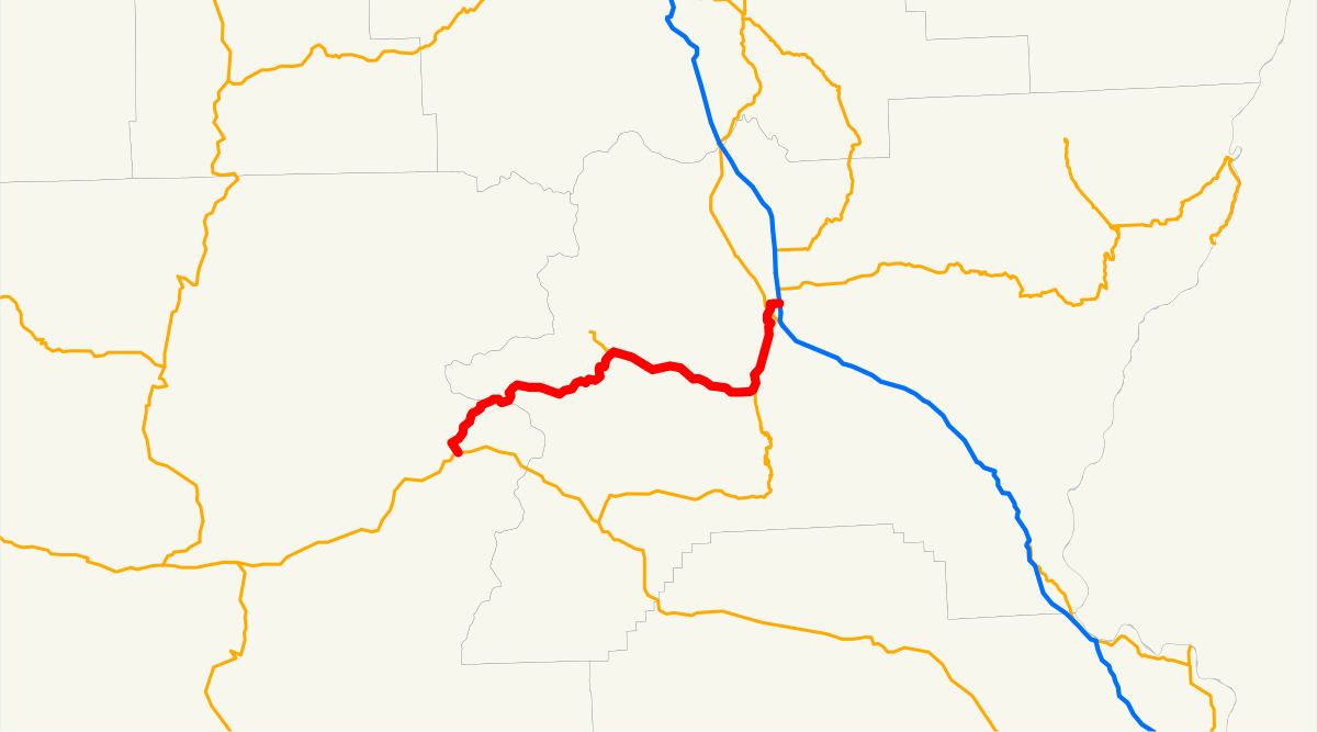 Oregon Mileage Chart