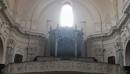 Balconata e prospetto Organo Annunziata Torino