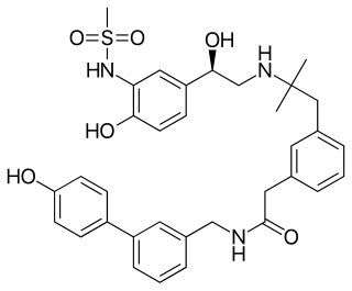 <span class="mw-page-title-main">PF-610355</span> Respiratory medication