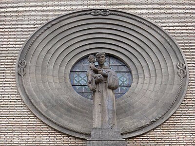 San Antonio de Padua, Iglesia de San Antonio (Pamplona).