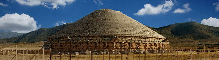 Medracen is a royal mausoleum-temple of the Berber Numidian Kings.