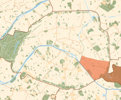 پیرس and its closest suburbs