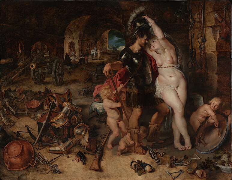 File:Peter Paul Rubens (Flemish) - The Return from War- Mars Disarmed by Venus - Google Art Project.jpg