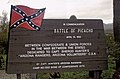 Battle of Picacho marker