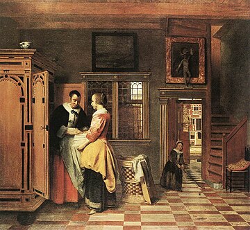 File:Pieter de Hooch - At the Linen Closet - WGA11712.jpg