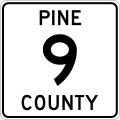 File:Pine County Route 9 MN.svg