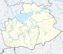 Mapa lokalizacyjna powiatu piskiego
