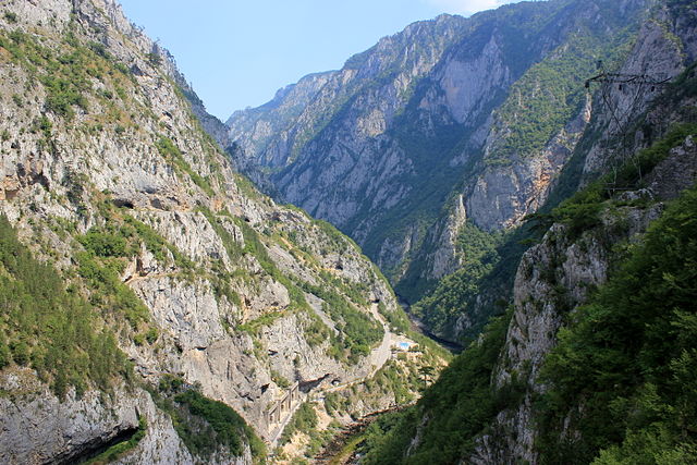 Piva-Schlucht im Norden Montenegros