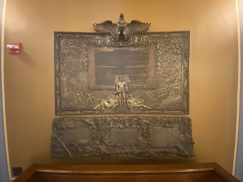File:Plaques-13th Minnesota Infantry Regiment and Philippine–American War.jpg