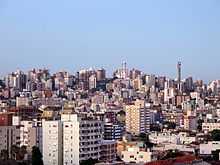 View of Porto Alegre from Bela Vista neighborhood.