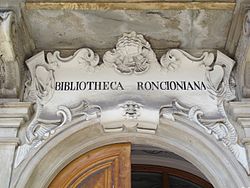 Roncioniana Library